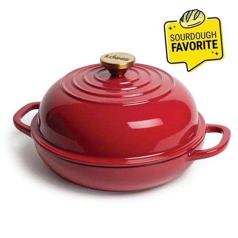 10.35 Inch Enameled Cast Iron Bread Oven