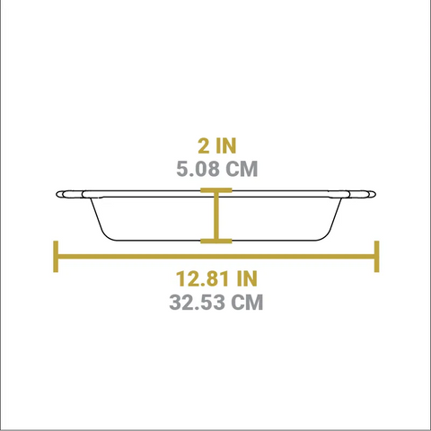 10.25 Inch Seasoned Cast Iron Baker's Skillet